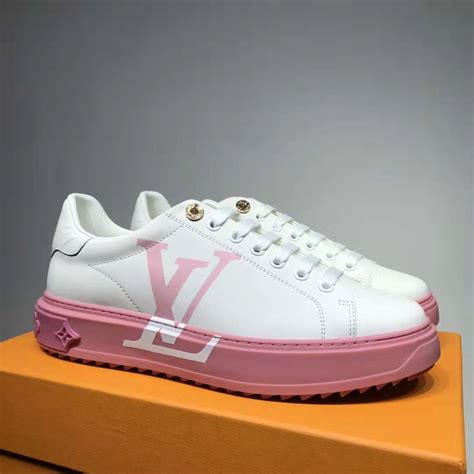 sneaker louis vuitton time out|louis vuitton calfskin sneakers.